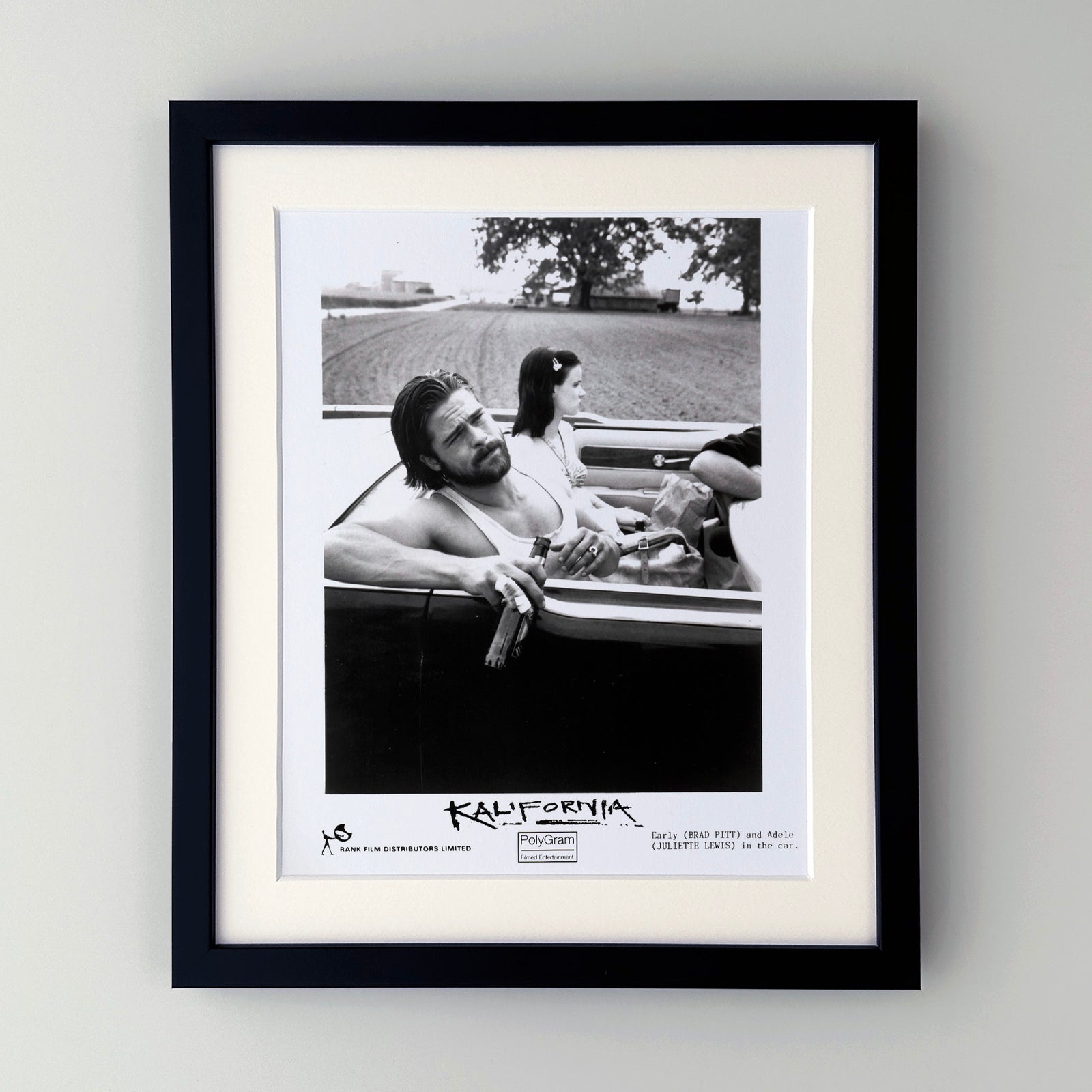 Kalifornia 1993 Publicity Film Movie Press Still Framed