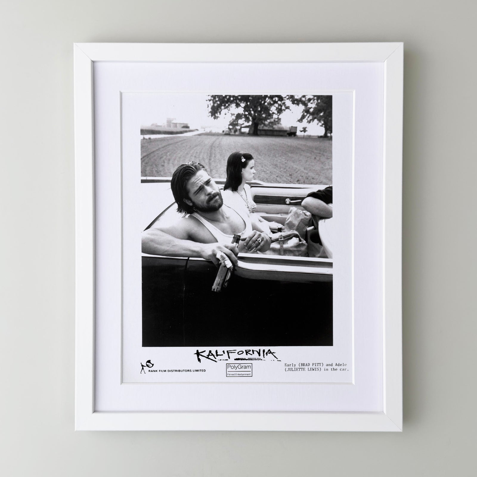Kalifornia 1993 Publicity Film Movie Press Still Framed