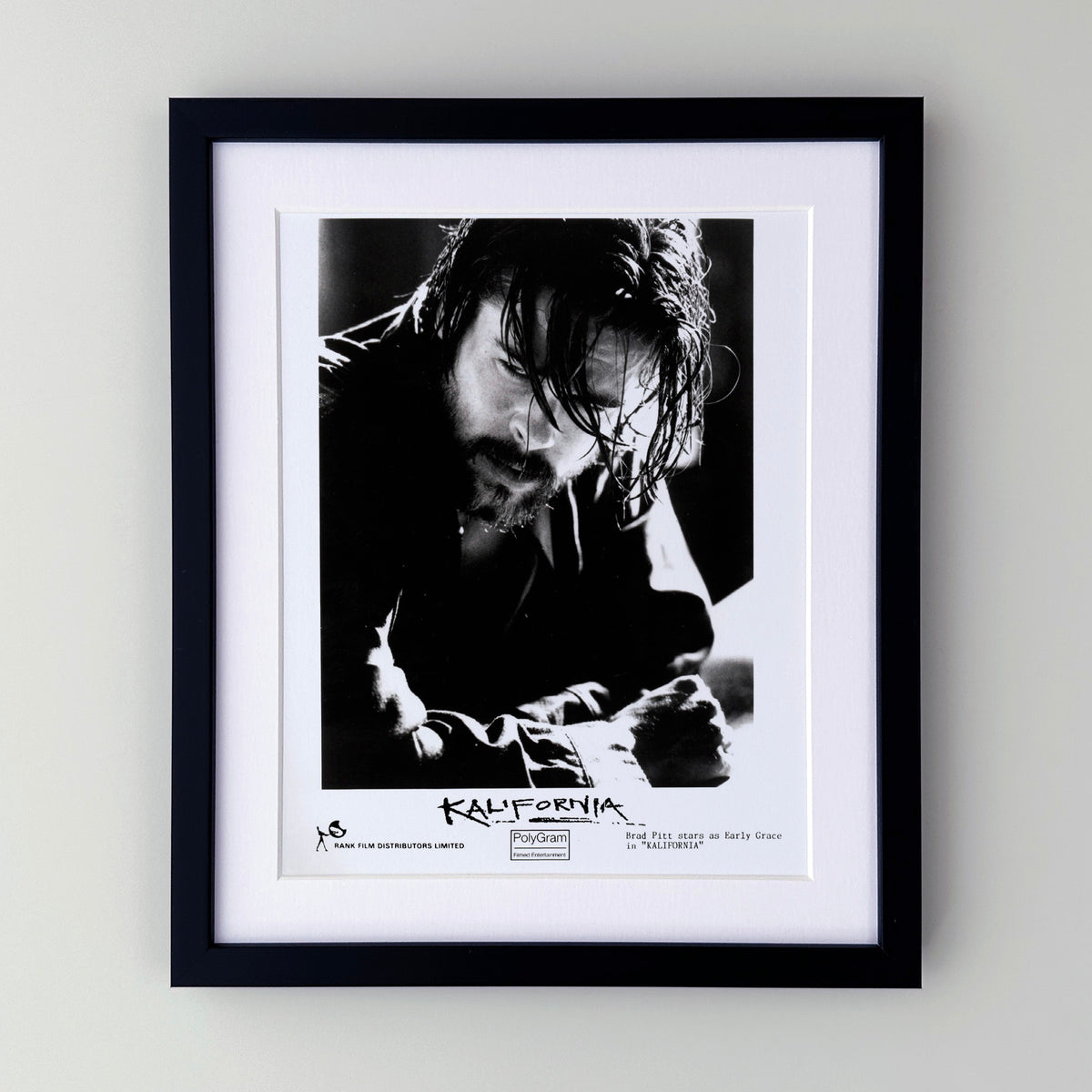 Kalifornia 1993 Publicity Film Movie Press Still Framed