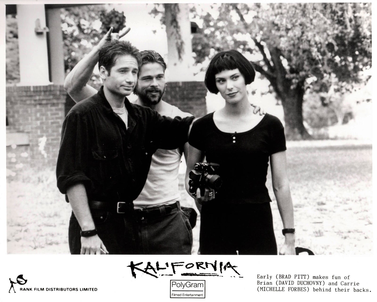 Kalifornia 1993 Publicity Film Movie Press Still Framed
