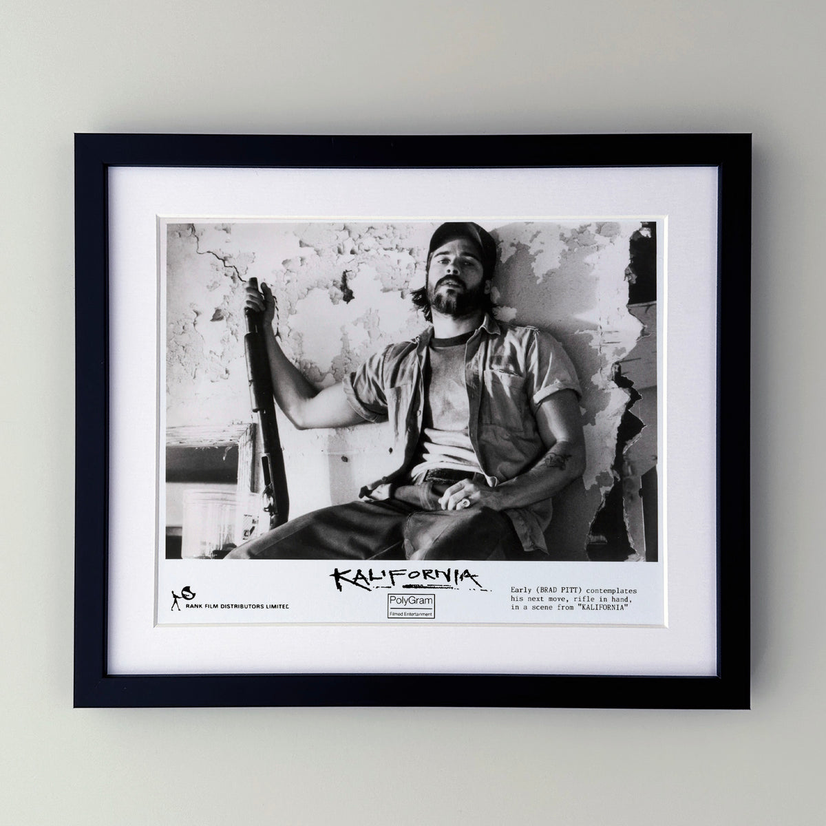 Kalifornia 1993 Publicity Film Movie Press Still Framed