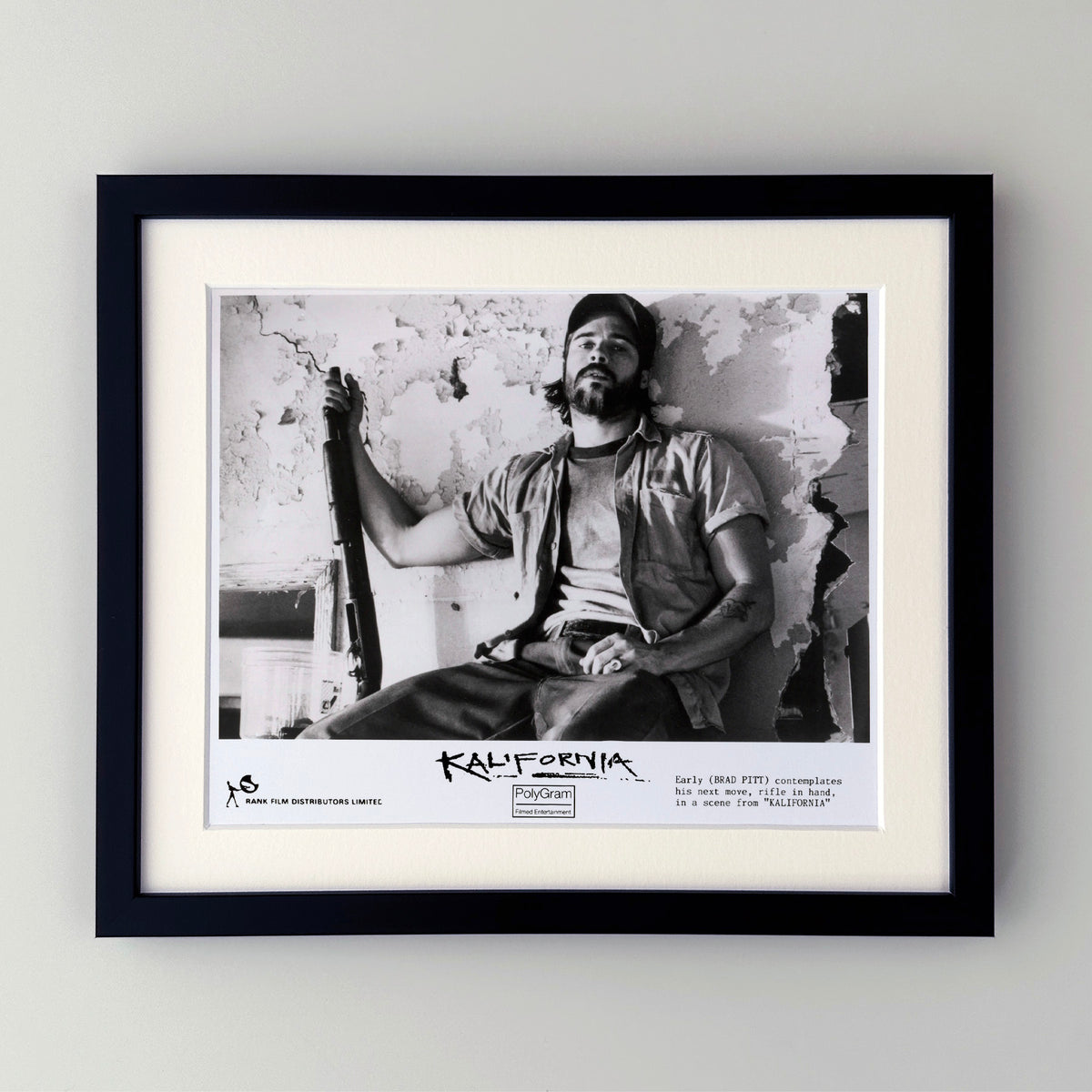 Kalifornia 1993 Publicity Film Movie Press Still Framed