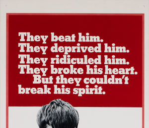 Kes 1971 US Insert Film Movie  Poster - detail