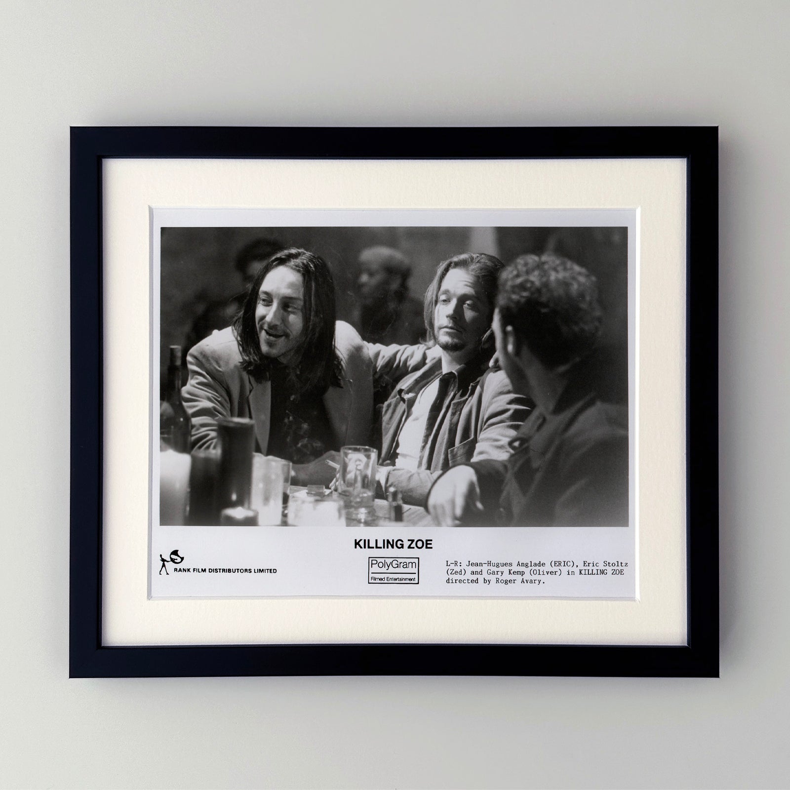 Killing Zoe 1993 Film Movie Press Publicity Still Framed