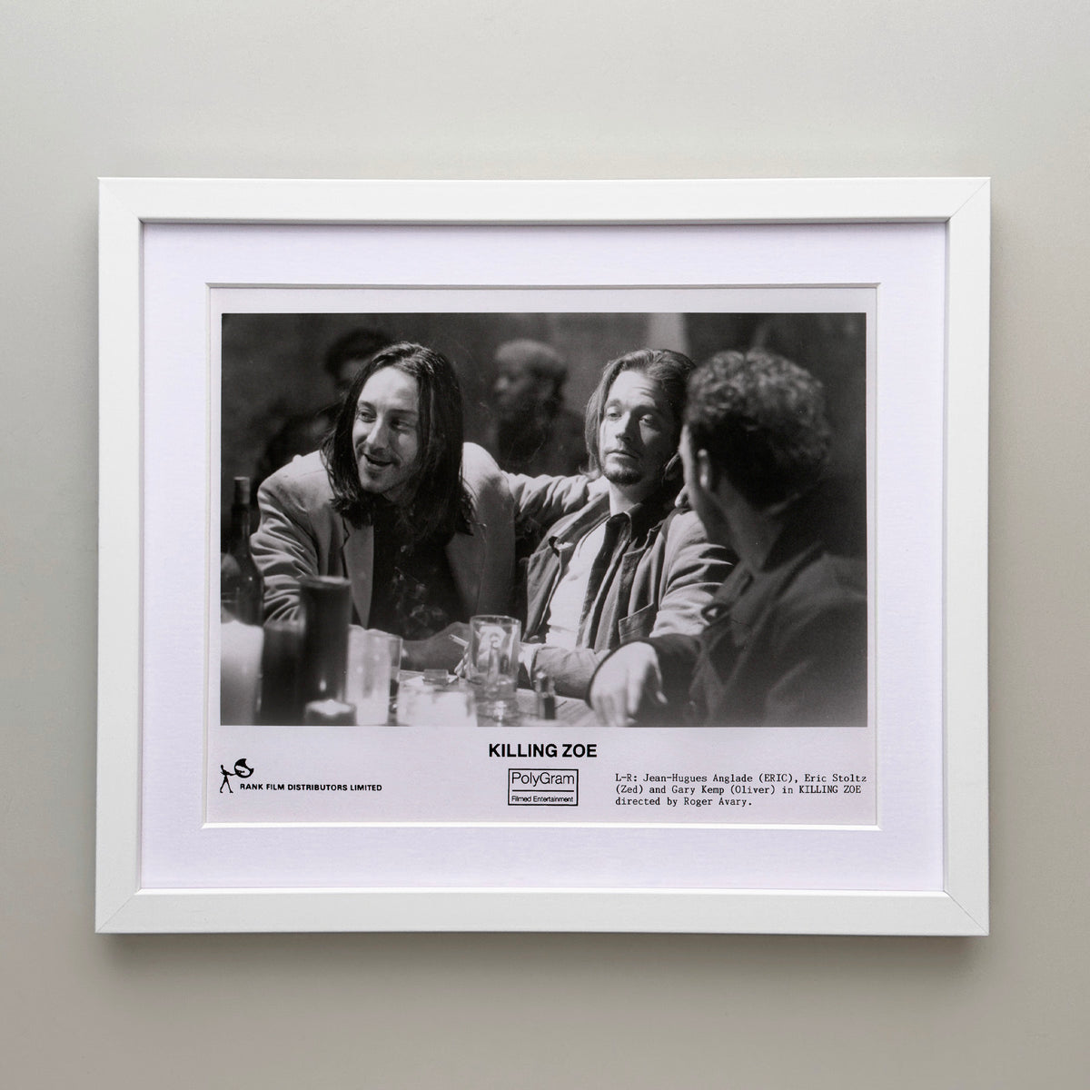Killing Zoe 1993 Film Movie Press Publicity Still Framed