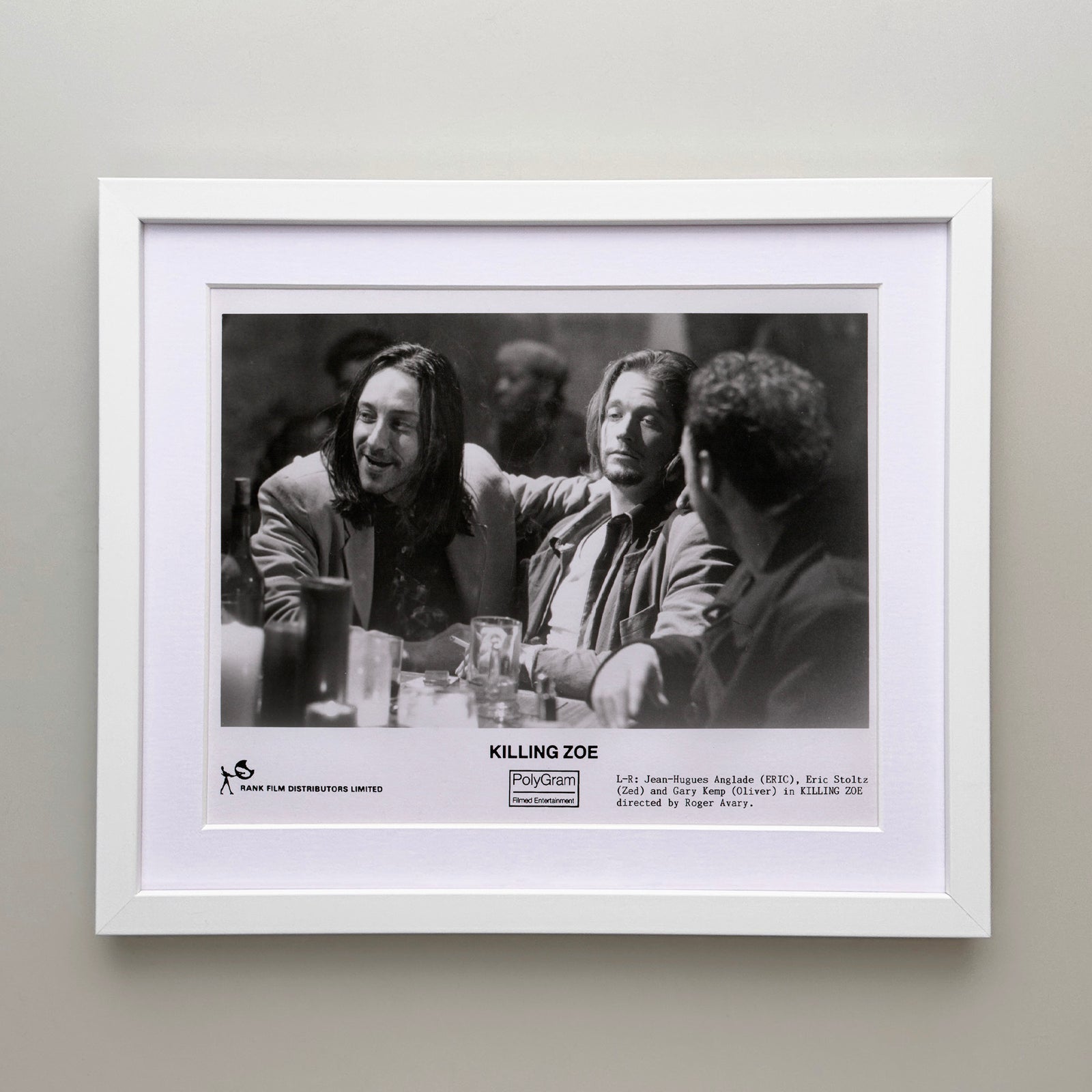 Killing Zoe 1993 Film Movie Press Publicity Still Framed