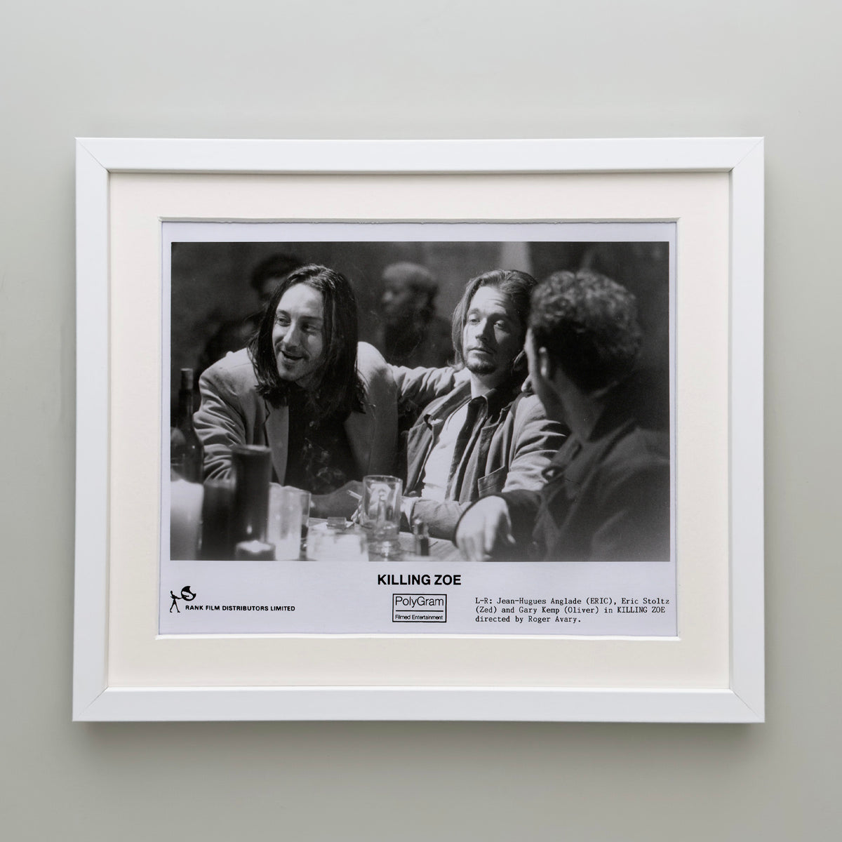 Killing Zoe 1993 Film Movie Press Publicity Still Framed