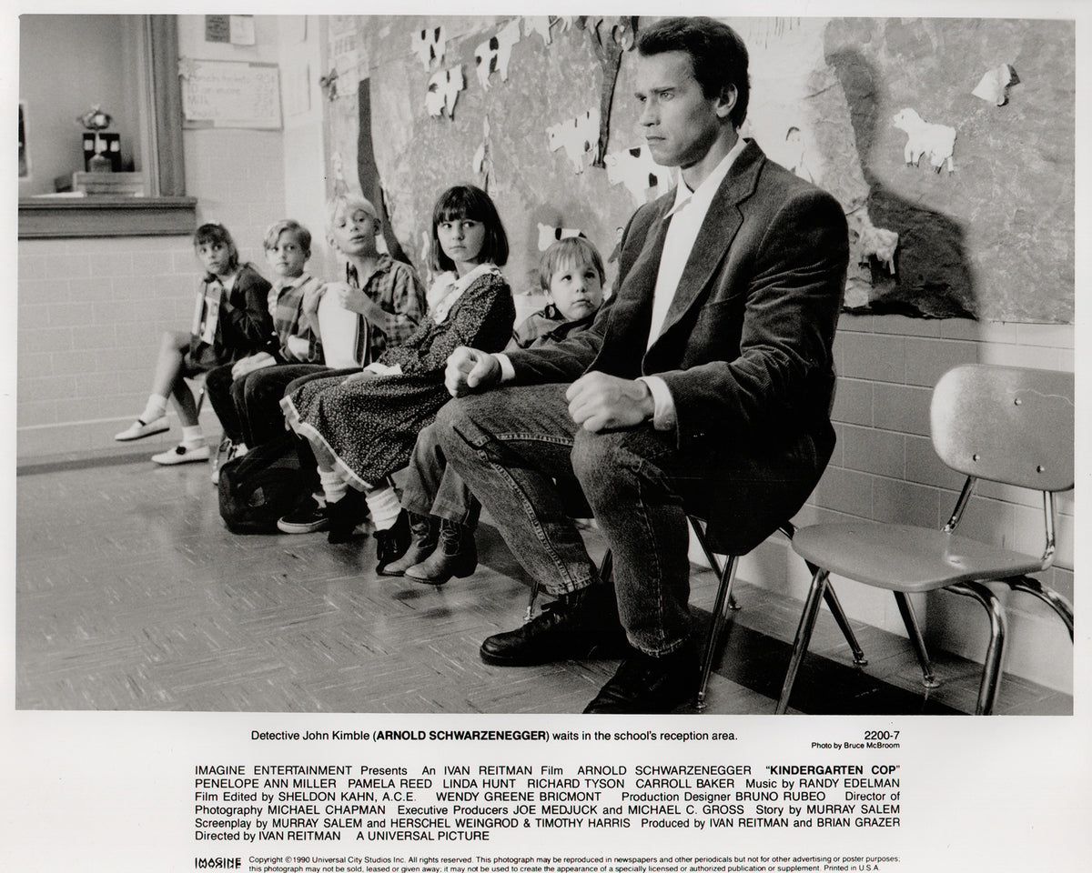 Kindergarten Cop 1990 Film Movie Press Publicity Still Framed
