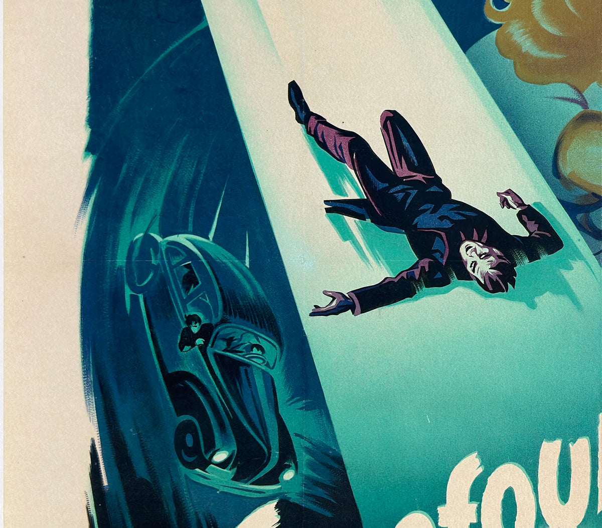 Kiss of Death 1947 French Grande Style A Film Movie Poster, Roger Soubie - detailKiss of Death 1947 French Grande Style B Film Movie Poster, Roger Soubie - detail