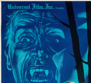 Kiss of the Vampire 1964 French Grande Film Movie Poster, Guy Gerard Noel - detail