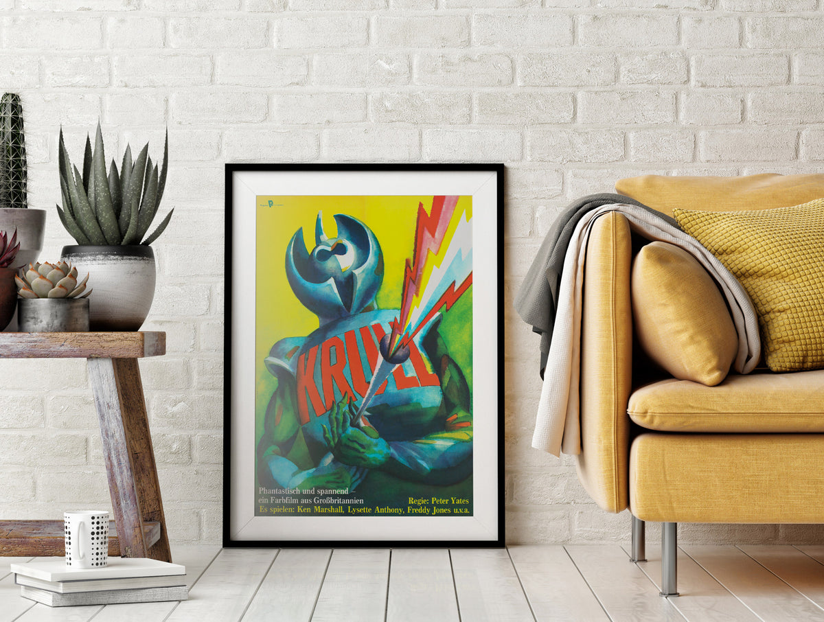 Krull 1985 East German Film Movie Poster, Wengler