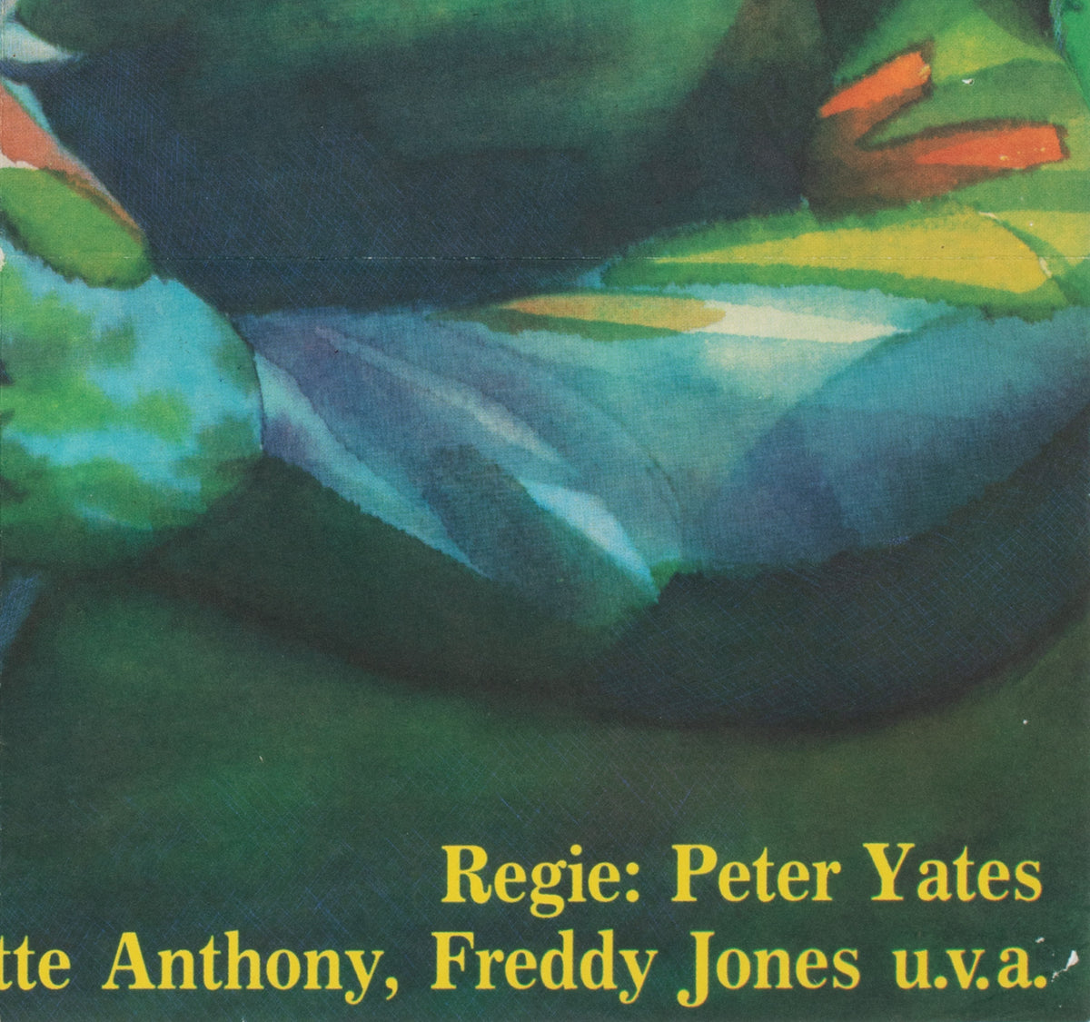 Krull 1985 East German Film Movie Poster, Wengler - detail