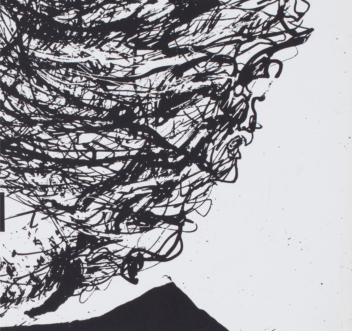 La Belle et la Bete c1960 German A1 Film Movie Poster, Baumgart - detail