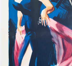 La Dolce Vita 1960 Italian 4 Foglio Film Movie Poster, Giorgio Olivetti - detail
