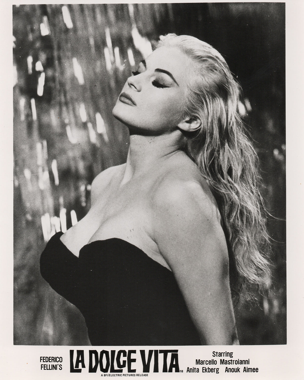 La Dolce Vita 1960 Film Movie Press Publicity Still Framed