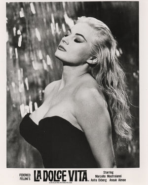 La Dolce Vita 1960 Film Movie Press Publicity Still Framed