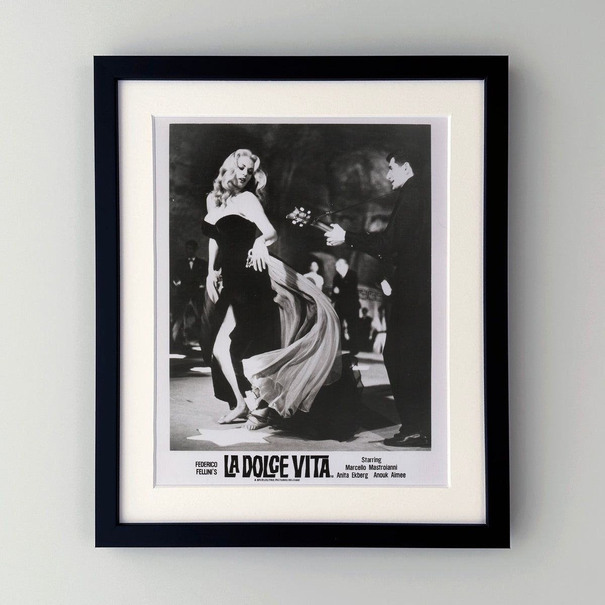 La Dolce Vita 1960 Film Movie Press Publicity Still Framed
