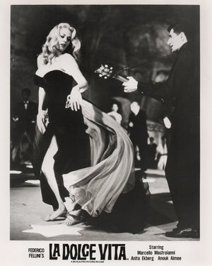 La Dolce Vita 1960 Film Movie Press Publicity Still Framed