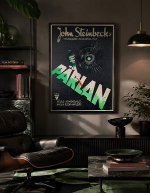 La Perla c1947 Swedish Film Poster Gösta Åberg
