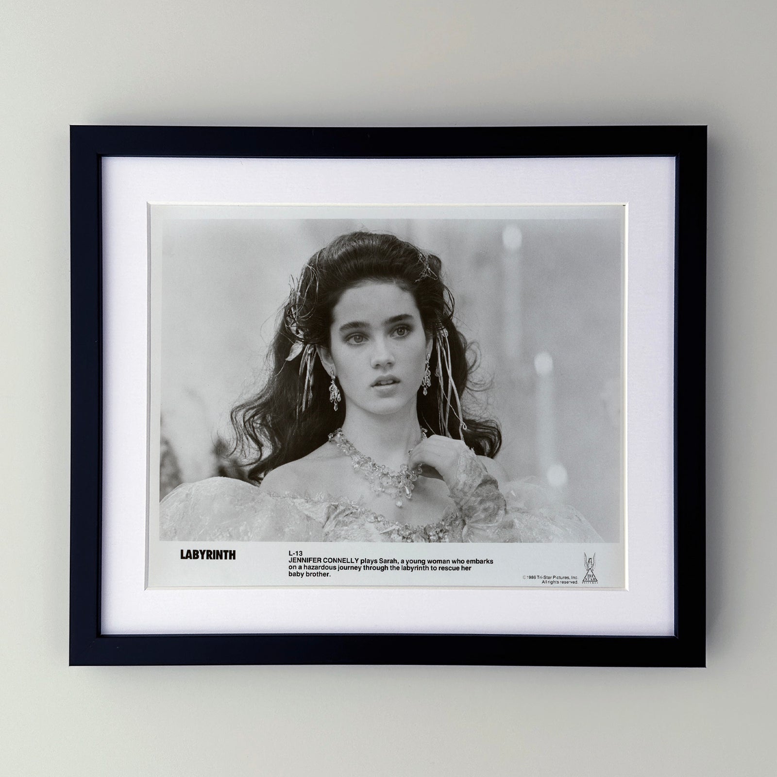 Labyrinth 1986 Publicity Film Movie Press Still Framed