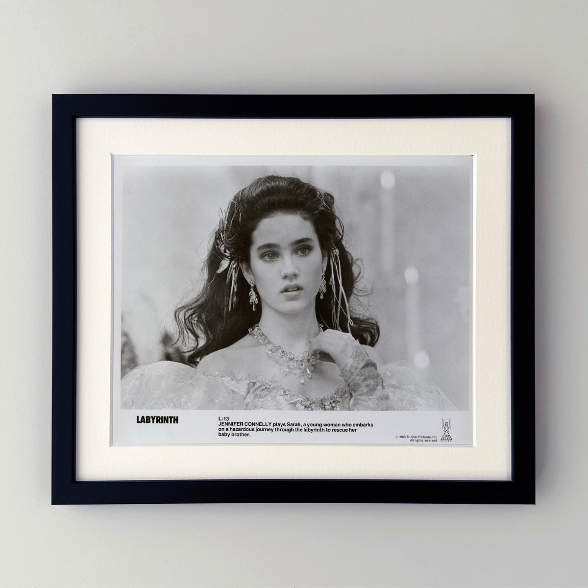 Labyrinth 1986 Publicity Film Movie Press Still Framed