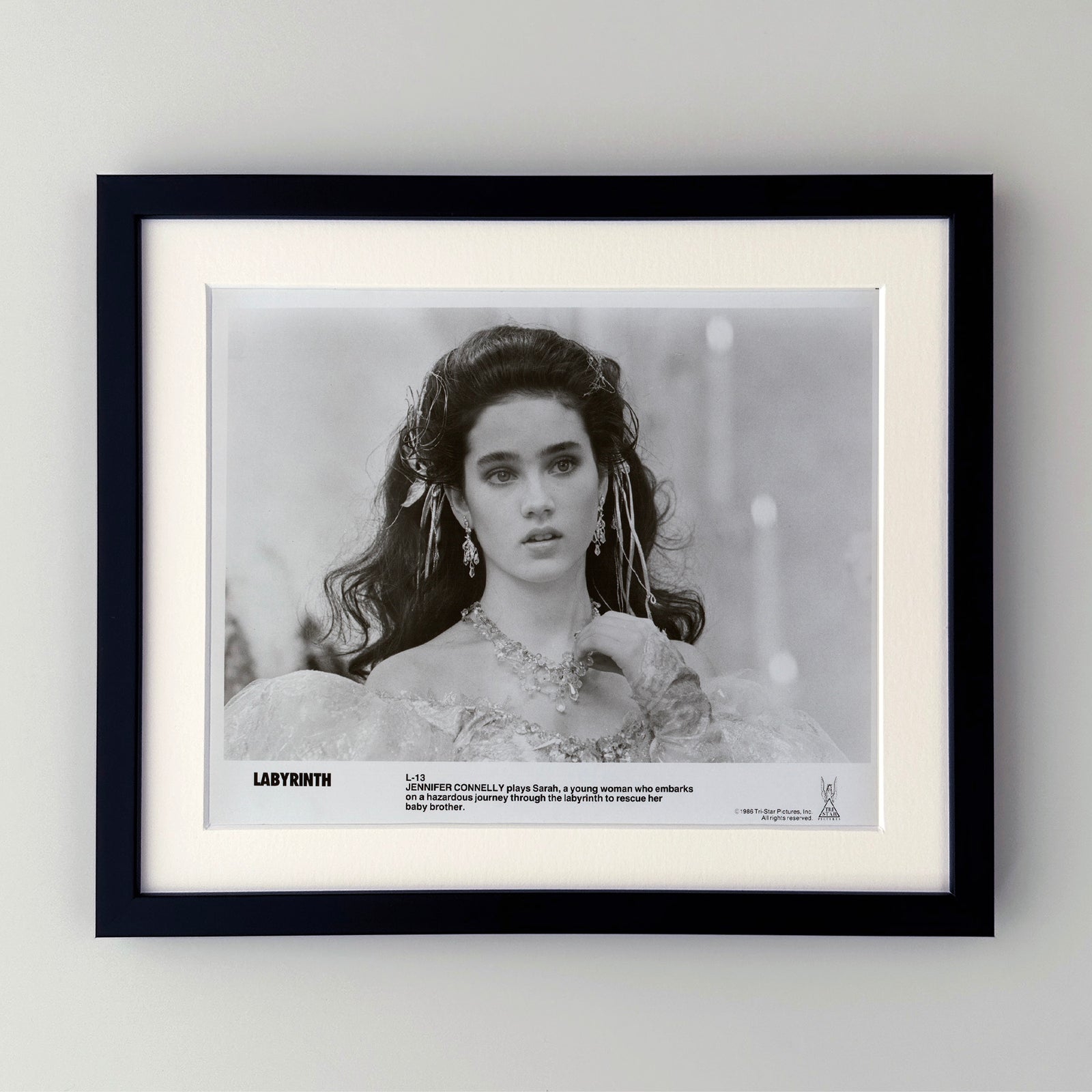 Labyrinth 1986 Publicity Film Movie Press Still Framed