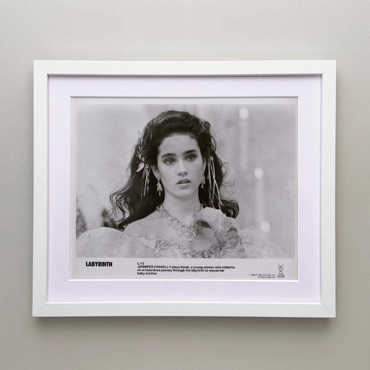 Labyrinth 1986 Publicity Film Movie Press Still Framed