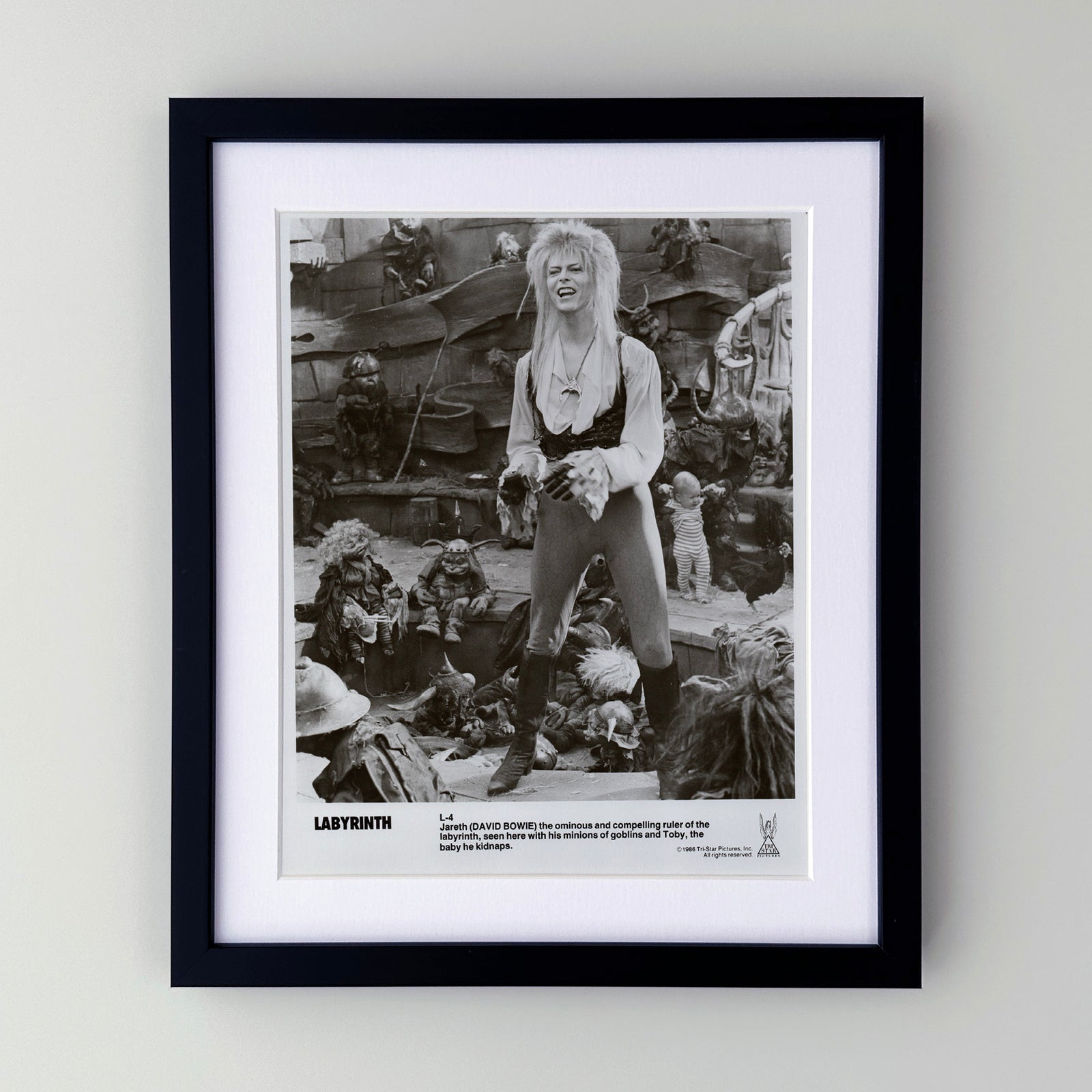 Labyrinth 1986 Publicity Film Movie Press Still Framed