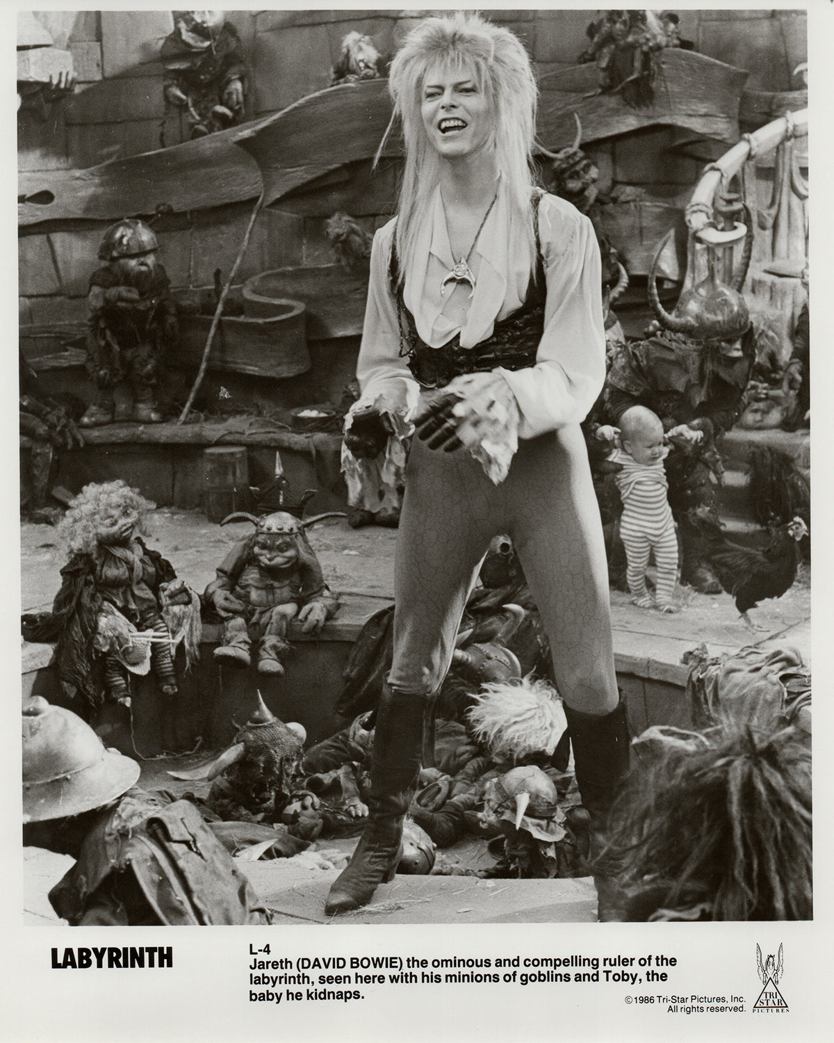 Labyrinth 1986 Publicity Film Movie Press Still Framed