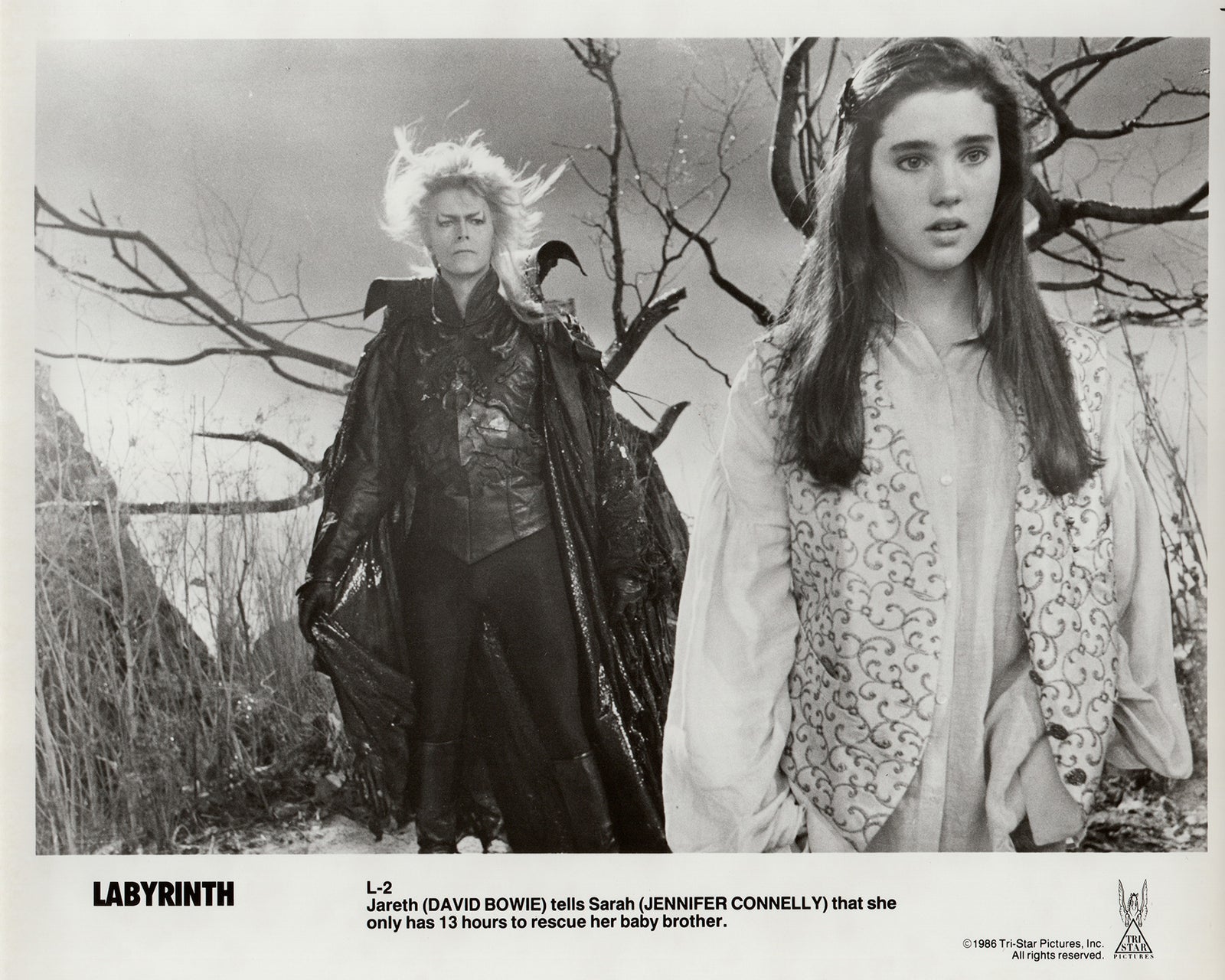 Labyrinth 1986 Publicity Film Movie Press Still Framed