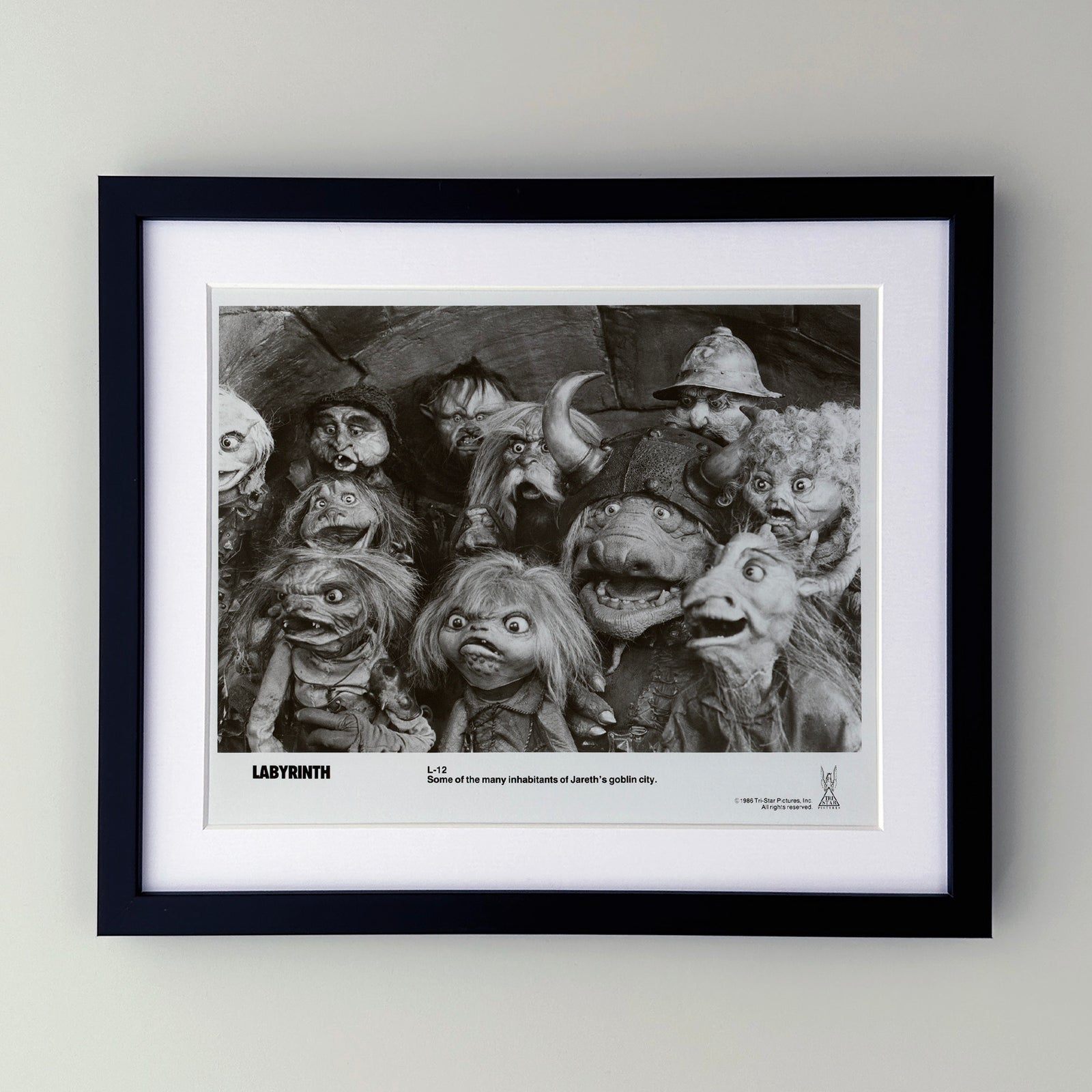 Labyrinth 1986 Publicity Film Movie Press Still Framed