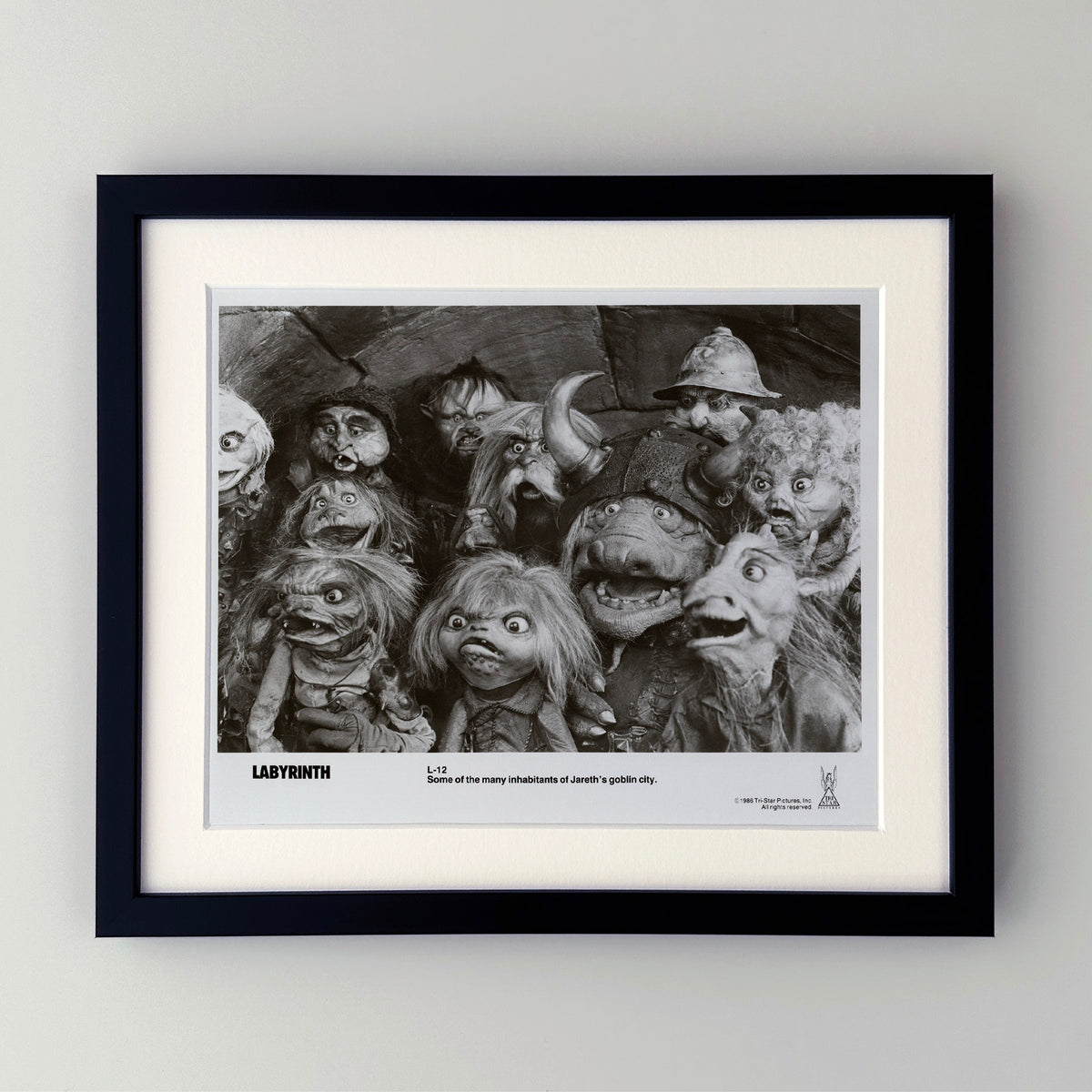 Labyrinth 1986 Publicity Film Movie Press Still Framed