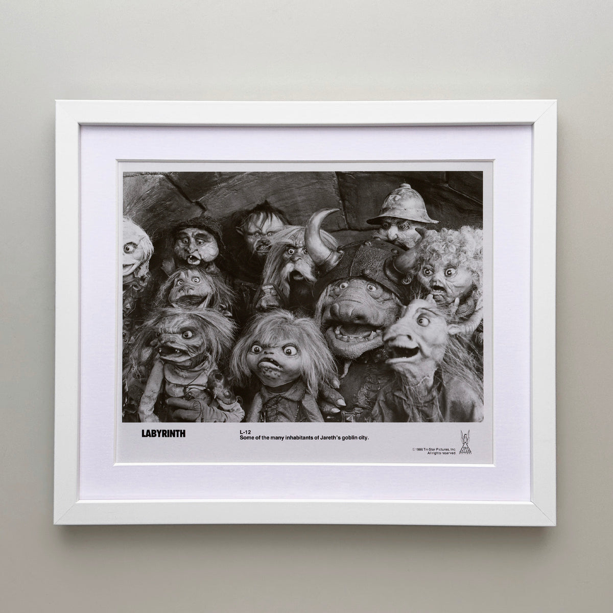 Labyrinth 1986 Publicity Film Movie Press Still Framed