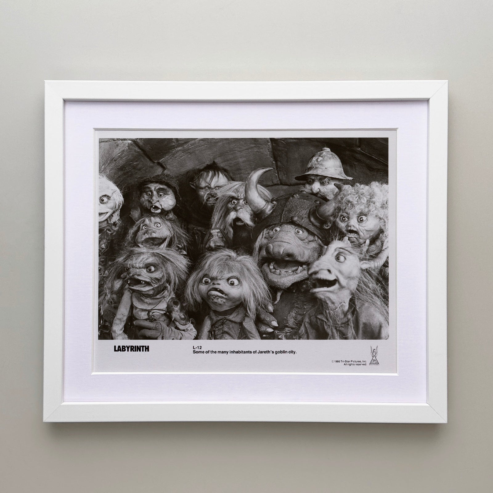 Labyrinth 1986 Publicity Film Movie Press Still Framed