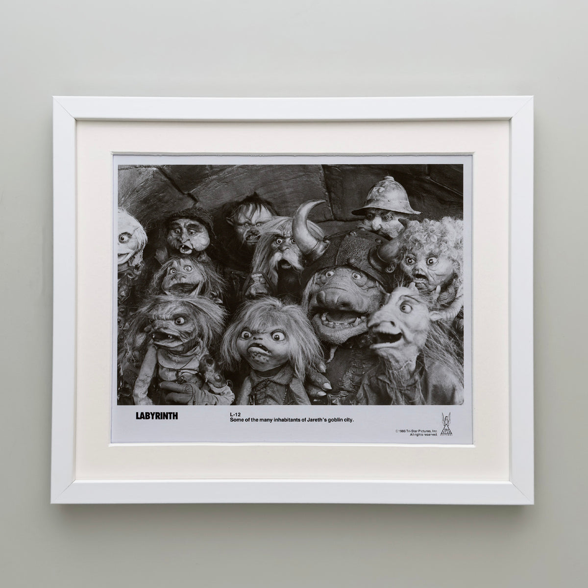 Labyrinth 1986 Publicity Film Movie Press Still Framed