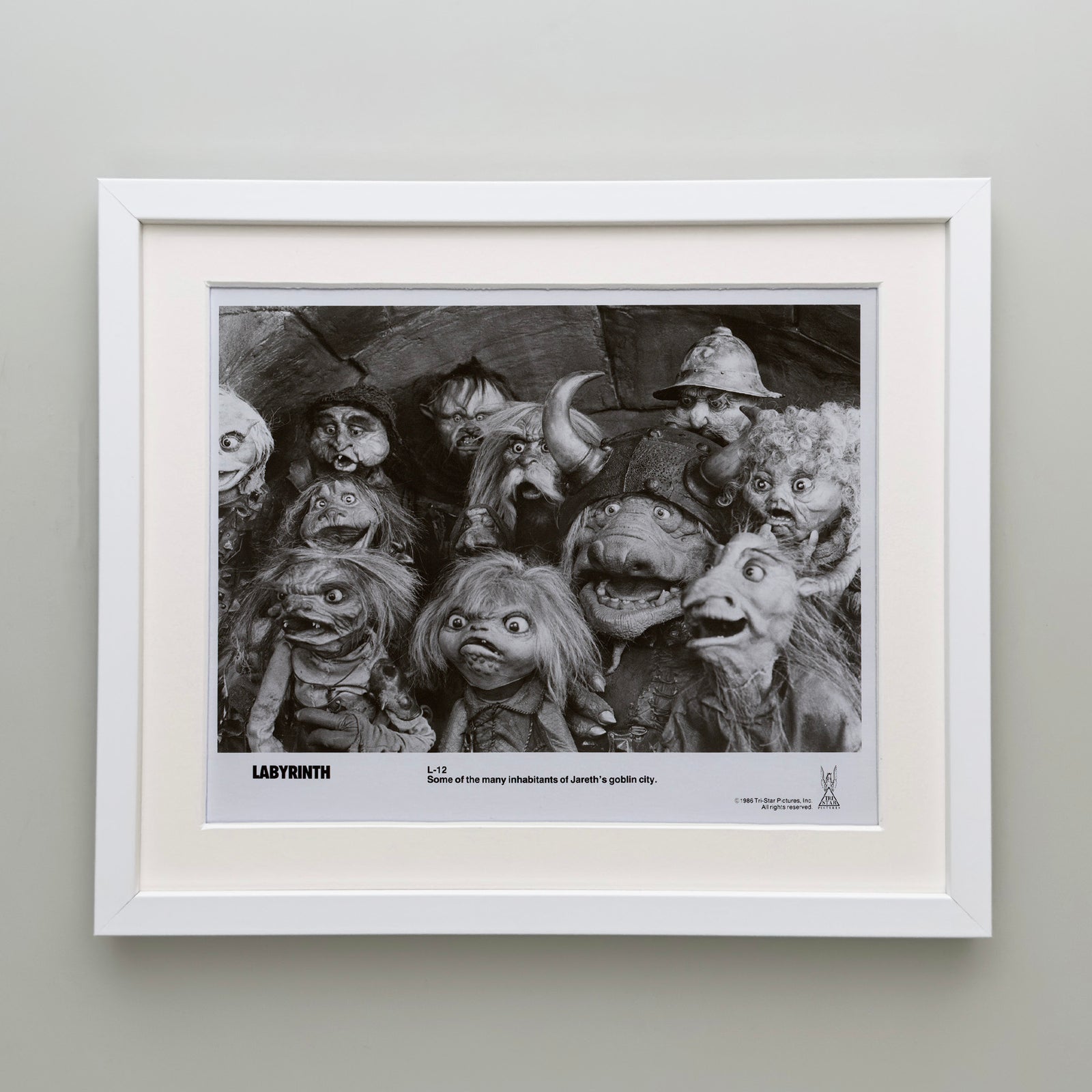 Labyrinth 1986 Publicity Film Movie Press Still Framed
