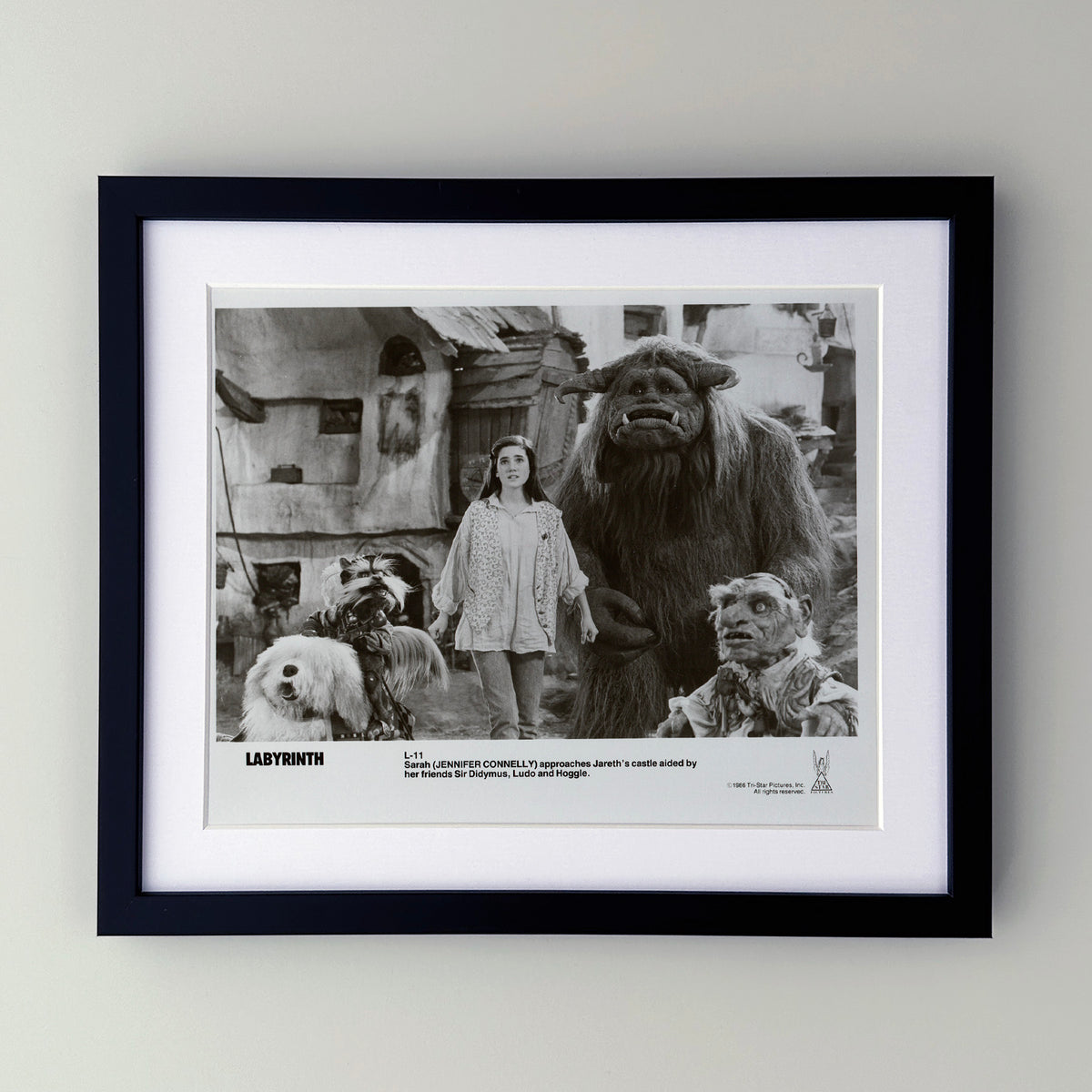Labyrinth 1986 Publicity Film Movie Press Still Framed