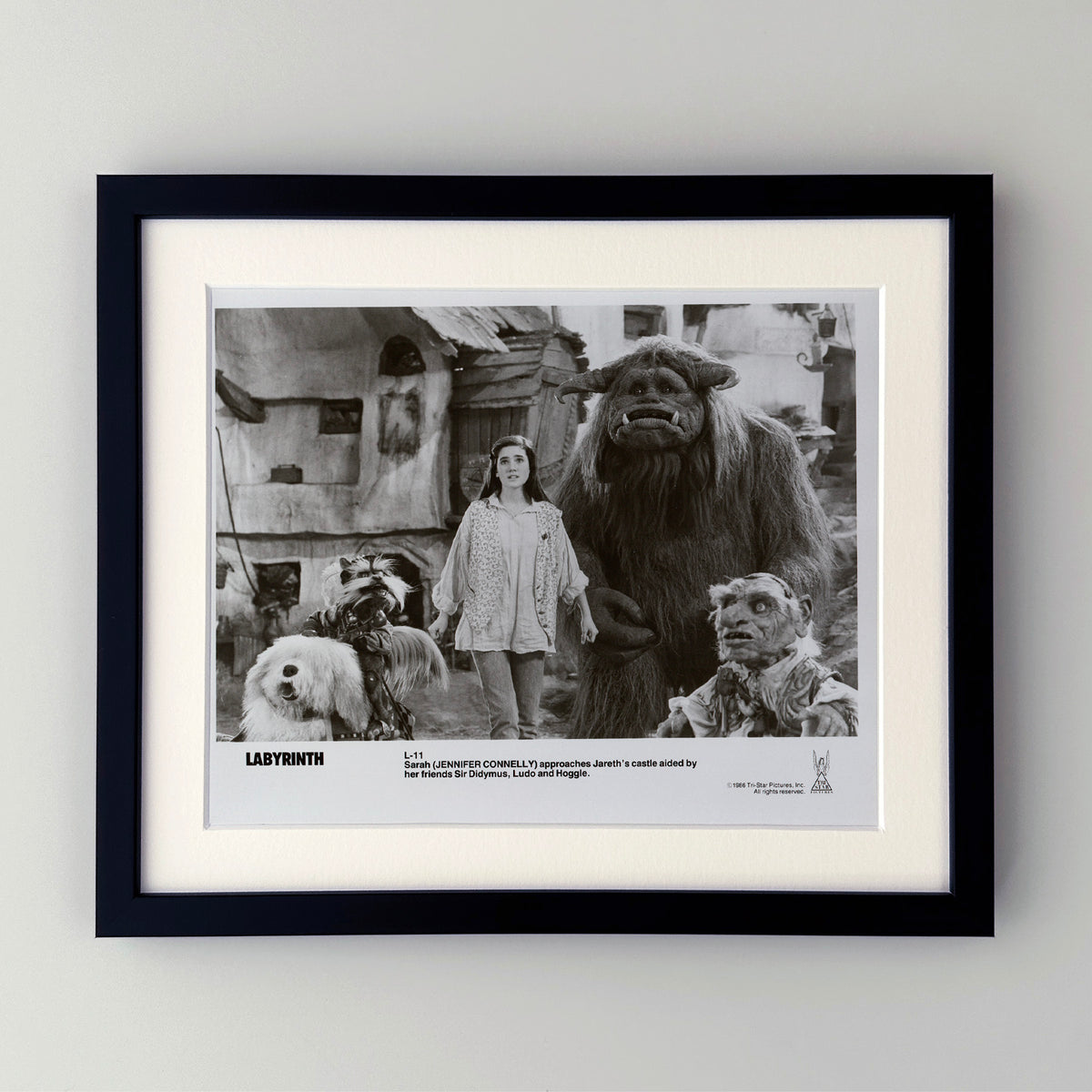 Labyrinth 1986 Publicity Film Movie Press Still Framed