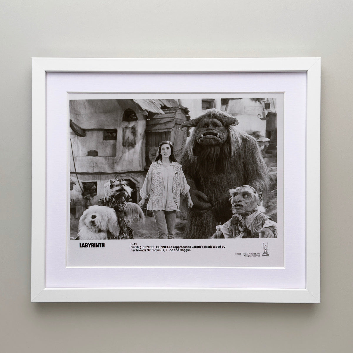 Labyrinth 1986 Publicity Film Movie Press Still Framed