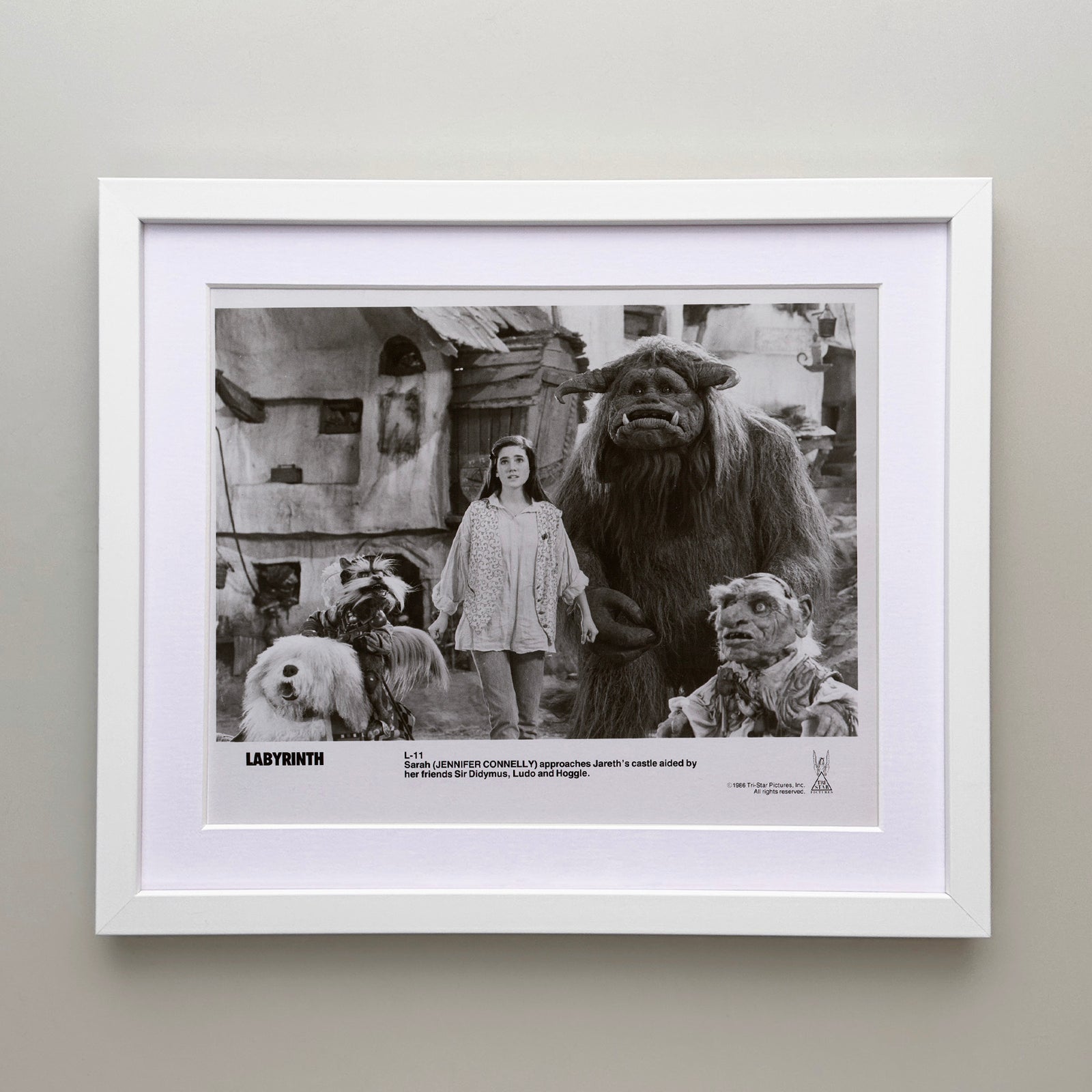Labyrinth 1986 Publicity Film Movie Press Still Framed