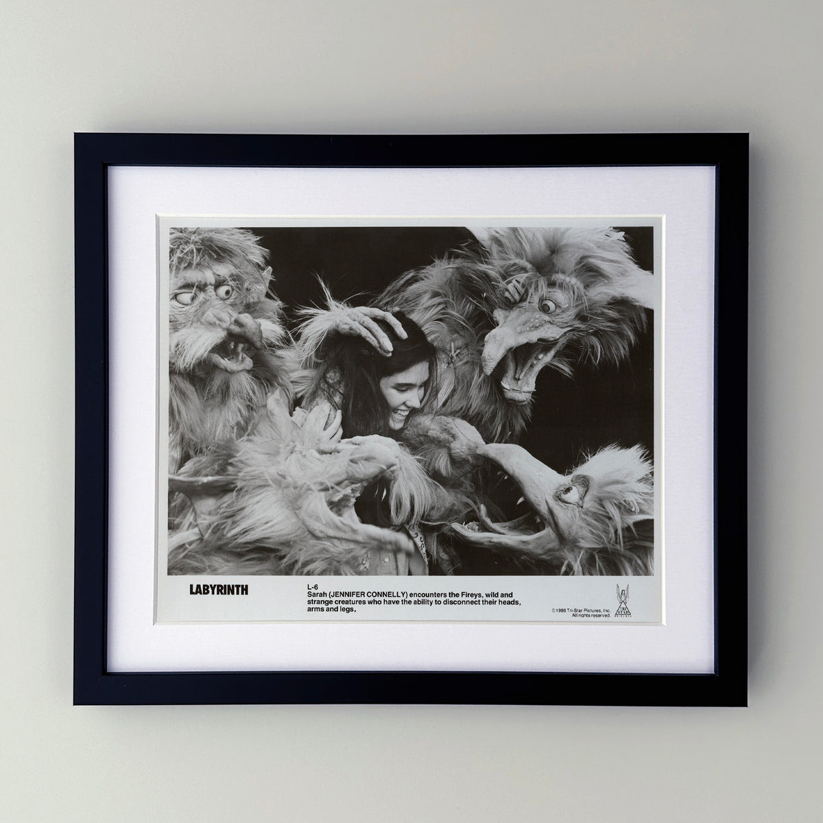 Labyrinth 1986 Publicity Film Movie Press Still Framed