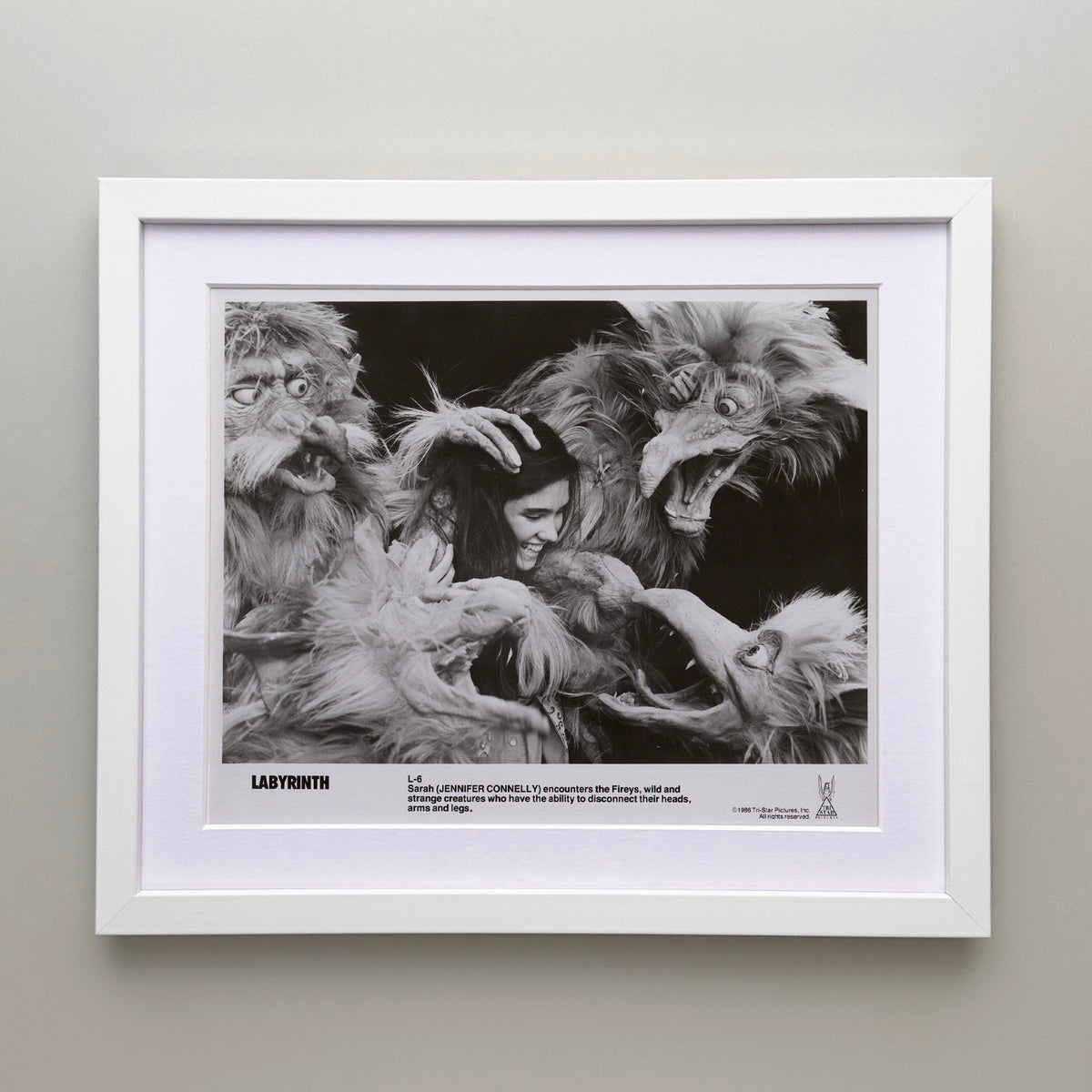 Labyrinth 1986 Publicity Film Movie Press Still Framed