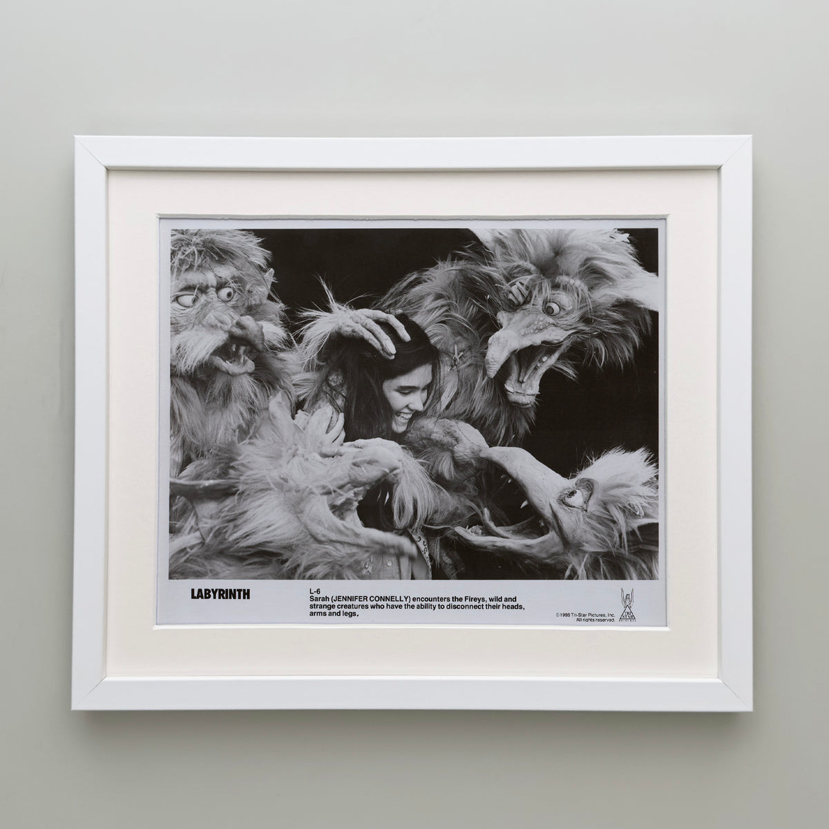 Labyrinth 1986 Publicity Film Movie Press Still Framed