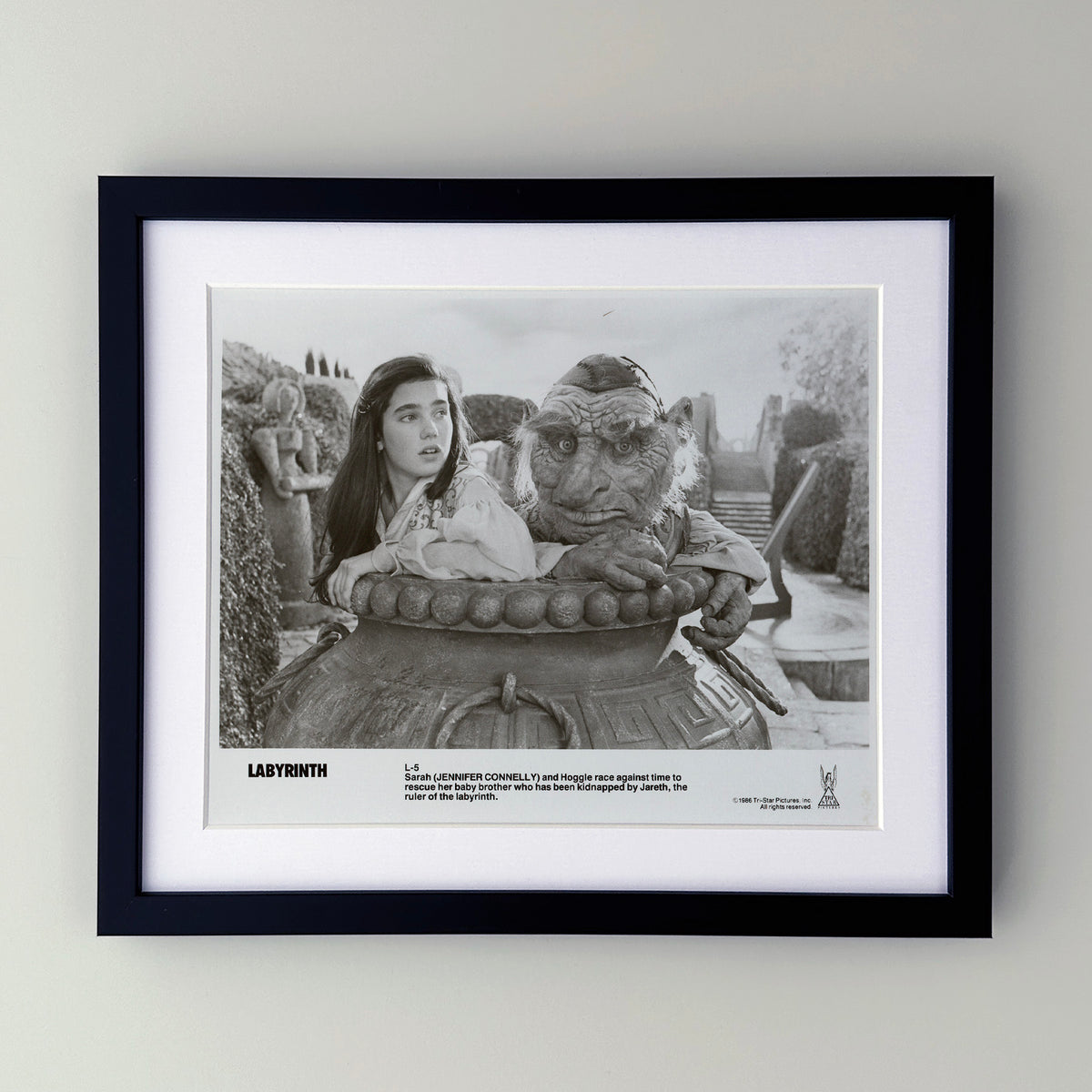 Labyrinth 1986 Publicity Film Movie Press Still Framed