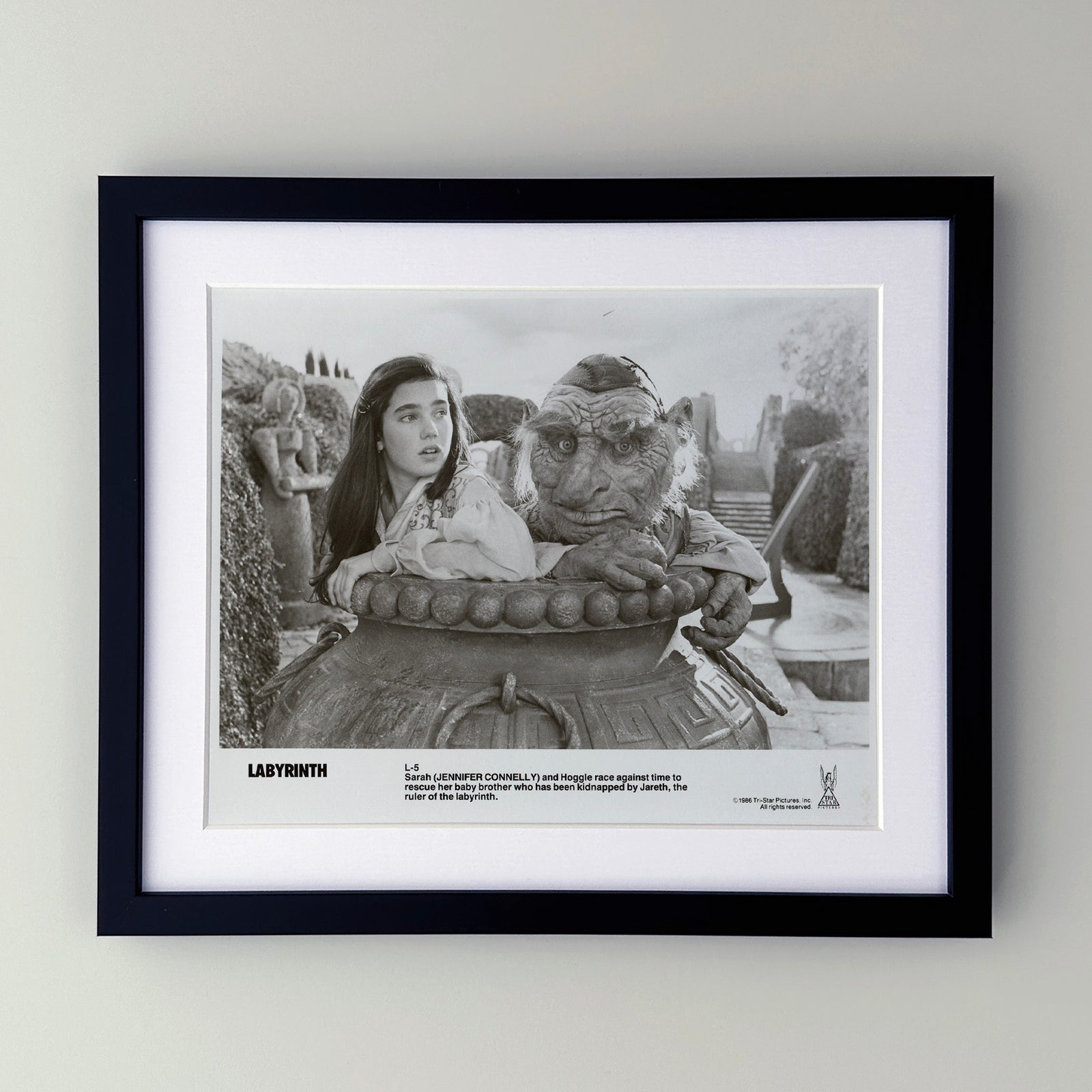 Labyrinth 1986 Publicity Film Movie Press Still Framed