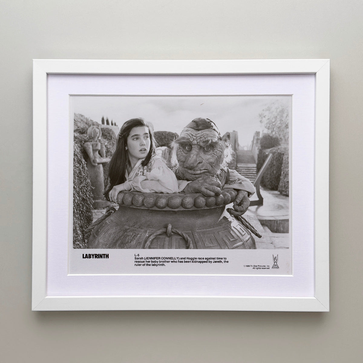 Labyrinth 1986 Publicity Film Movie Press Still Framed