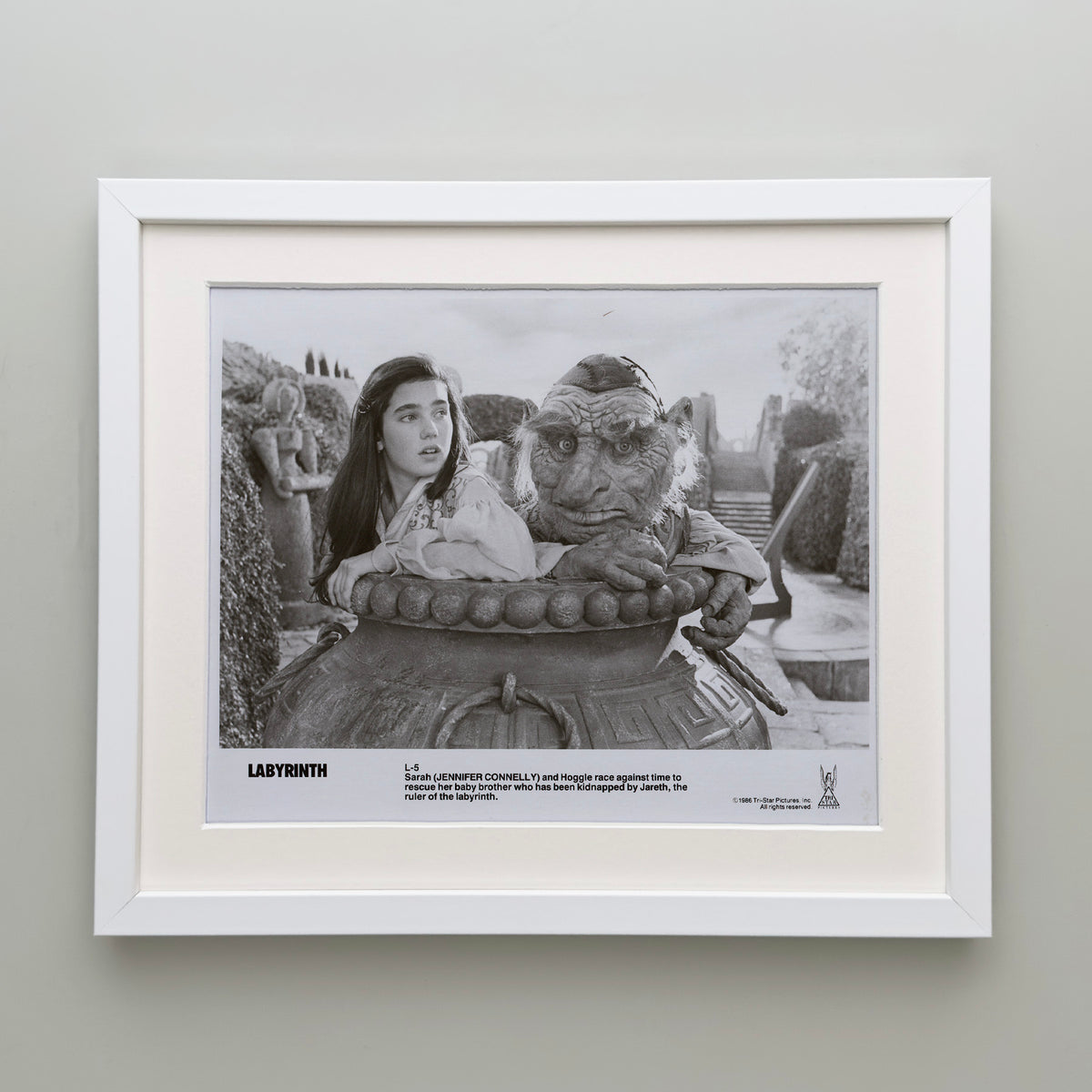 Labyrinth 1986 Publicity Film Movie Press Still Framed