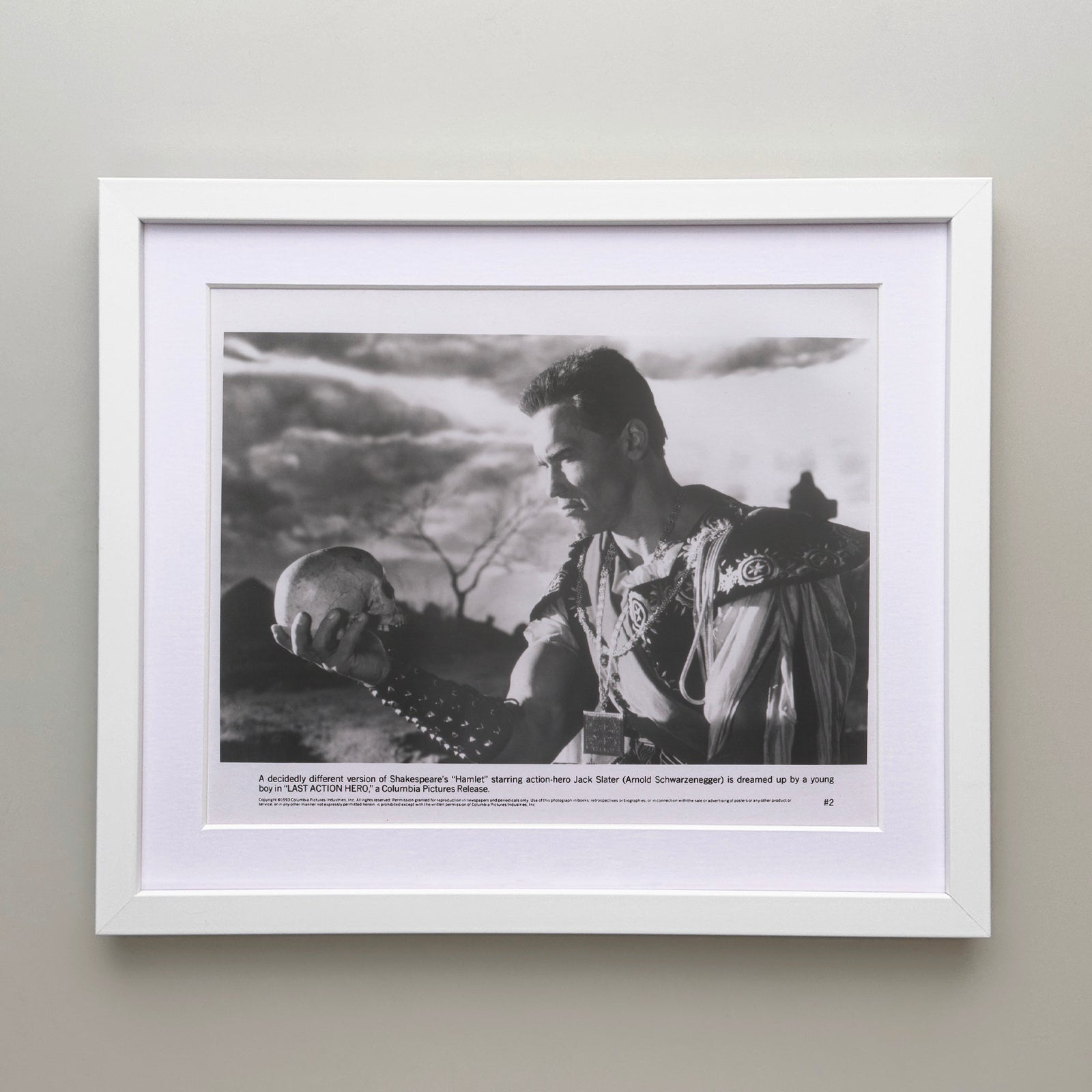 Last Action Hero 1993 Film Movie Press Publicity Still Framed