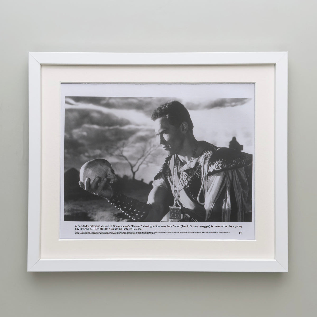 Last Action Hero 1993 Film Movie Press Publicity Still Framed