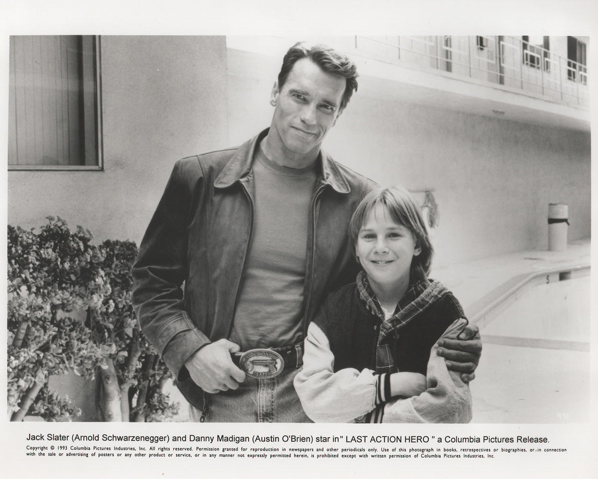 Last Action Hero 1993 Film Movie Press Publicity Still Framed